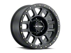 Method Race Wheels MR309 Grid Matte Black 8-Lug Wheel; 18x9; 18mm Offset (17-22 F-250 Super Duty)