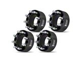 3-Inch 8-Lug Wheel Spacers; Black; Set of Four (03-26 F-250 Super Duty)