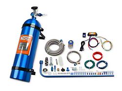 NOS Diesel Nitrous System with Mini 2 Stage Controller; 15 lb. Blue Bottle (11-26 6.7L Powerstroke F-250 Super Duty)