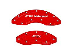 Gen III Brake Caliper Overlays; Red; Front and Rear (99-25 F-250 Super Duty SRW w/ 18+ Inch Wheels)