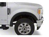 Bushwacker OE Style Fender Flares; Front and Rear; Matte Black (99-07 F-350 Super Duty SRW)