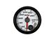 Holley 2-1/16-Inch Analog Style Oil Temperature Gauge; White (Universal; Some Adaptation May Be Required)