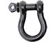 Smittybilt D-Ring Shackle; .875-Inch; Black; 6.5-Ton Weight Rating