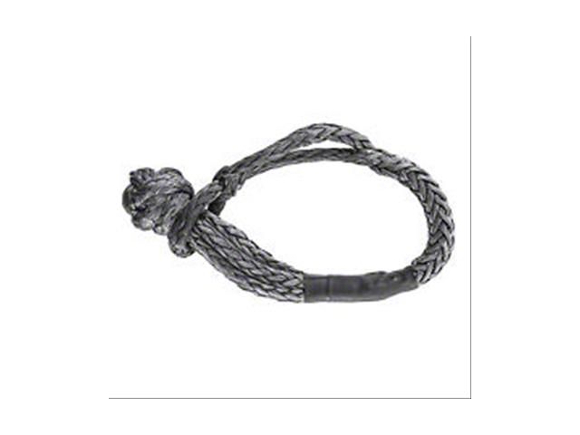 Smittybilt Power Recoil Shackle Rope; 1.750-Inch; Gray; 18-Ton Weight Rating