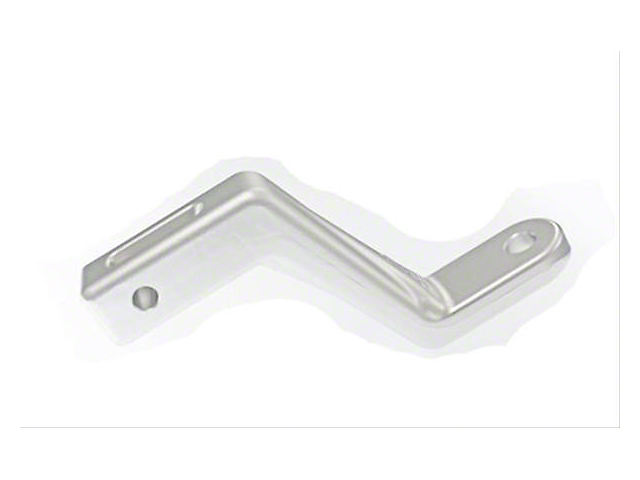 Smittybilt 6-Inch Ball Mount Drop; Aluminum (Universal; Some Adaptation May Be Required)