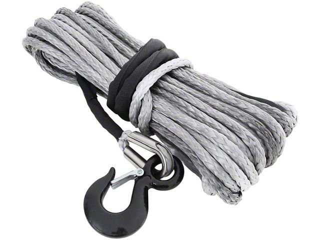 Smittybilt XRC Synthetic Rope; 92-Feet; 7.50-Ton Cable Capacity