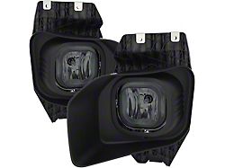 OEM Style Fog Lights with Switch; Smoked (11-16 F-250 Super Duty XLT)