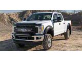 Aeroskin II Hood Protector; Matte Black (23-26 F-250 Super Duty)