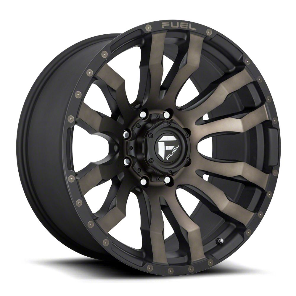 Fuel Wheels F-250 Super Duty Blitz Matte Black with Dark Tint 8-Lug ...