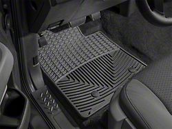 Weathertech Floor Mat Set; All Weather; Black; Front And Rear (17-18 F-250 Super Duty SuperCrew)