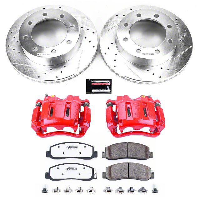 PowerStop F-250 Super Duty Z36 Extreme Truck and Tow 8-Lug Brake Rotor ...