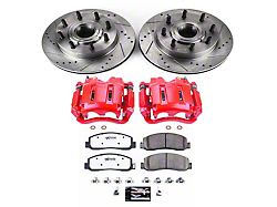 PowerStop Z36 Extreme Truck and Tow 8-Lug Brake Rotor, Pad and Caliper Kit; Front (2011 2WD F-250/F-350 Super Duty SRW)