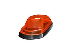 Single Amber LED Roof Cab Light; Amber Lens (17-22 F-250/F-350 Super Duty)
