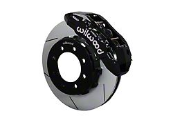 Wilwood TX6R Front Big Brake Kit with 16-Inch Slotted Rotors; Black Calipers (11-12 4WD F-250/F-350 Super Duty)