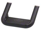 Hoop II Steps; Black; Pair (20-26 Silverado 3500 HD)