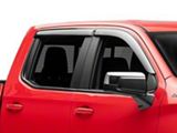 Ventvisor Window Deflectors; Front and Rear; Dark Smoke (20-26 Sierra 3500 HD Crew Cab)