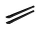 Raptor Series 5-Inch Tread Step Slide Track Running Boards; Black Textured (05-23 Tacoma Access Cab)