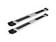 Raptor Series 6-Inch OEM Style Slide Track Running Boards; Brushed Aluminum (07-21 Tundra Double Cab)