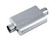 Street Series Street Flow 2 Chamber Aluminized Center/Center Muffler; 3-Inch Inlet/3-Inch Outlet (Universal; Some Adaptation May Be Required)