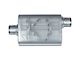 Street Series Street Flow 2 Chamber Aluminized Center/Offset Muffler; 2.50-Inch Inlet/2.50-Inch Outlet (Universal; Some Adaptation May Be Required)
