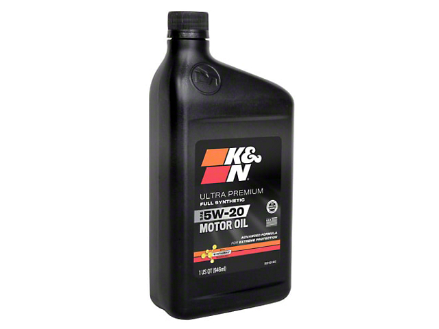 K&N 5W-20 Synthetic Motor Oil; Quart