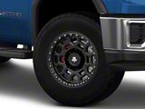 Mammoth Hunter Satin Black 8-Lug Wheel; 18x9; 0mm Offset (20-26 Sierra 3500 HD SRW)