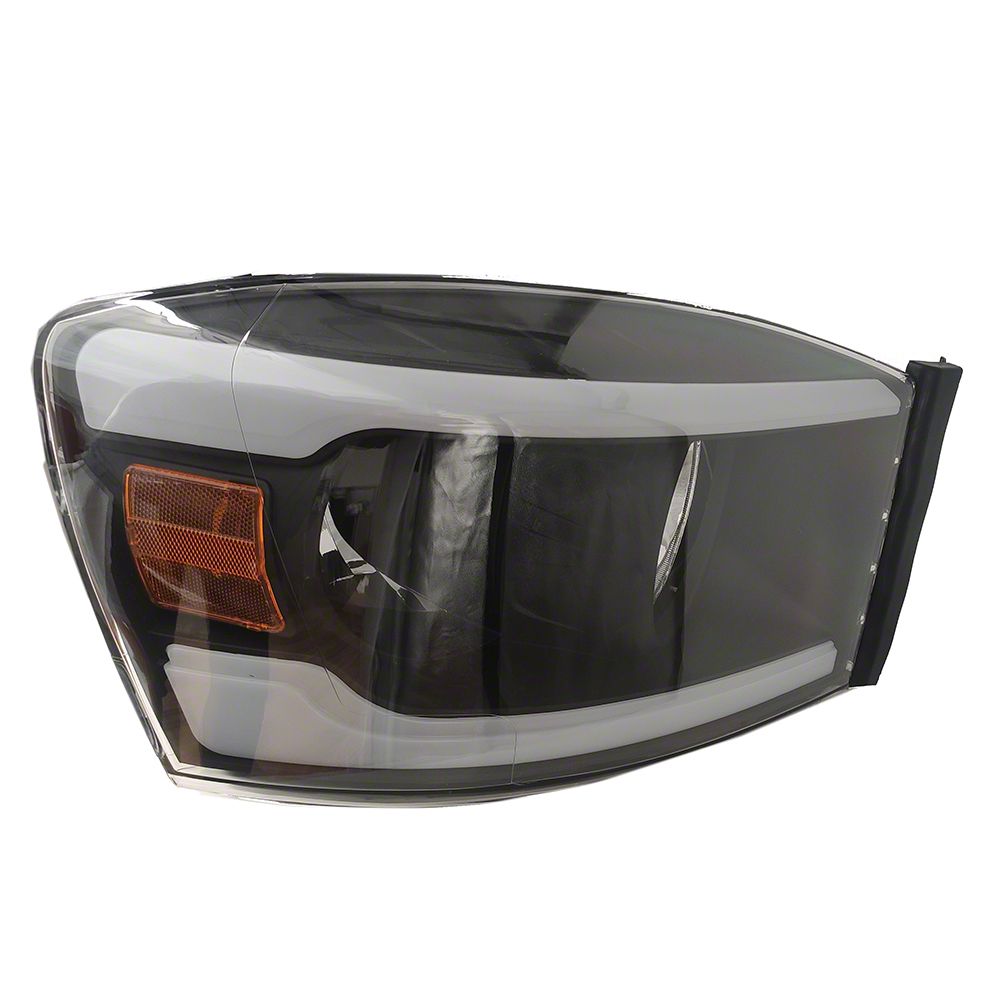 12-Inch LED Light Bar - (Dual Row | Black Series w/ White)