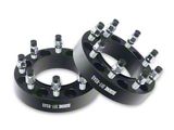 38.10mm Wheel Spacers; Black (19-26 RAM 3500 SRW)