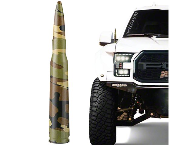 EcoAuto Bullet Antenna; Camo (21-24 Bronco)