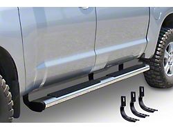 6-Inch OE Xtreme Side Step Bars; Stainless Steel (19-22 Sierra 1500 Crew Cab)