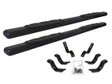 Go Rhino 5-Inch 1000 Series Side Step Bars; Textured Black (07-13 Silverado 1500 Extended Cab)