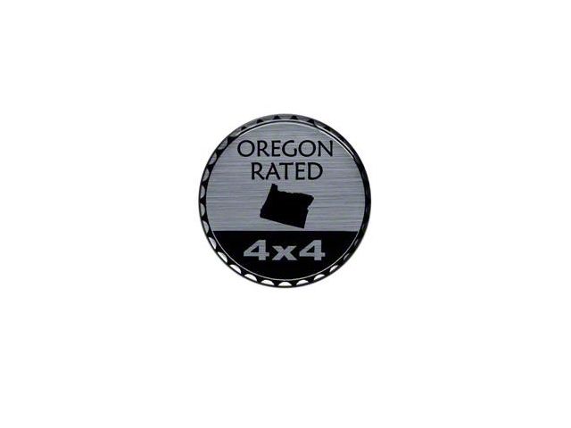 Oregon Rated Badge (Universal; Some Adaptation May Be Required)