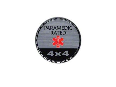 PARAMEDIC Rated Badge (Universal; Some Adaptation May Be Required)