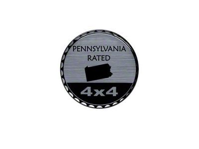 Pennsylvania Rated Badge (Universal; Some Adaptation May Be Required)