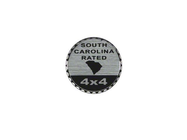 South Carolina Rated Badge (Universal; Some Adaptation May Be Required)