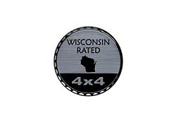 Wisconsin Rated Badge (Universal; Some Adaptation May Be Required)