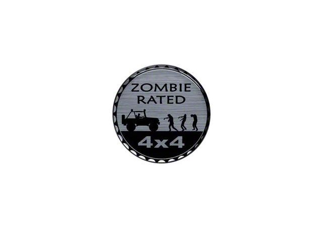 Zombie Rated Badge (Universal; Some Adaptation May Be Required)