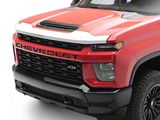 Aeroskin Hood Protector; Chrome (20-26 Silverado 3500 HD)