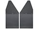 12-Inch Wide KickBack Mud Flaps; Front or Rear; Textured Black Top and Weight (Universal; Some Adaptation May Be Required)