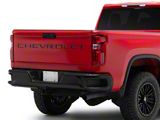 Putco Black Platinum Tailgate Insert Letters (20-26 Silverado 3500 HD)