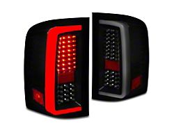 G5 LED Tail Lights; Black Housing; Smoked Lens (07-13 Silverado 1500)