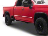 Body Side Moldings; Chrome (15-26 Silverado 3500 HD)