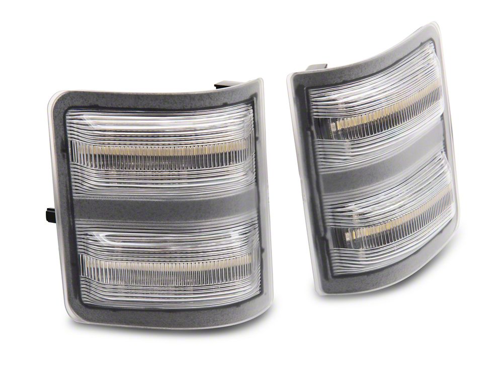 Raxiom Axial Series LED Sequential Switchback Side Mirror