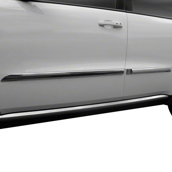 Body Side Moldings; Chrome (0515 Free Shipping
