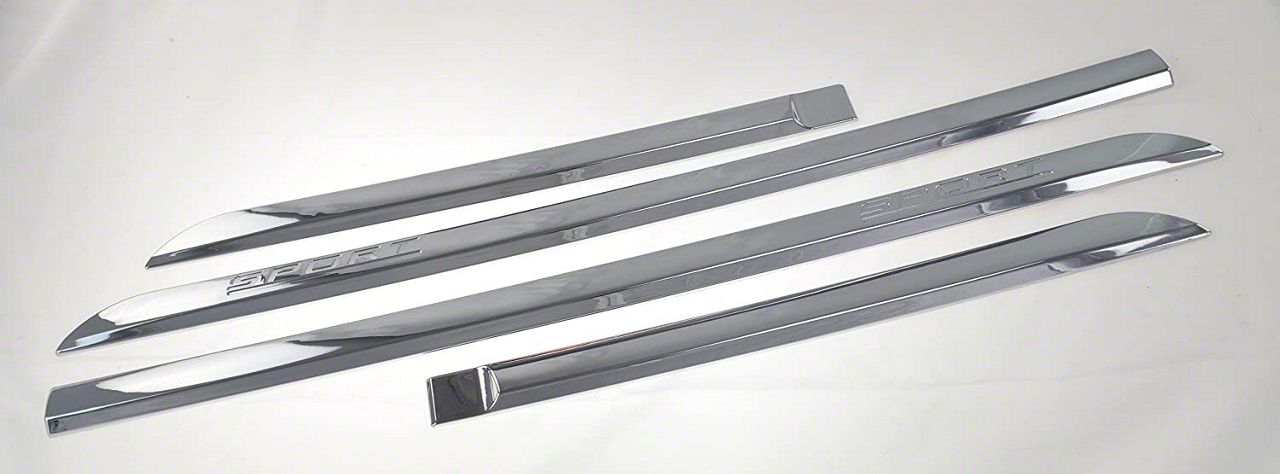 Tacoma Body Side Moldings; Chrome (05-15 Tacoma) - Free Shipping