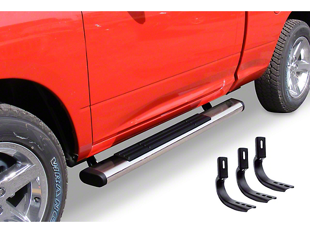 6-Inch OE Xtreme Side Step Bars; Stainless Steel (11-16 F-350 Super Duty Regular Cab)