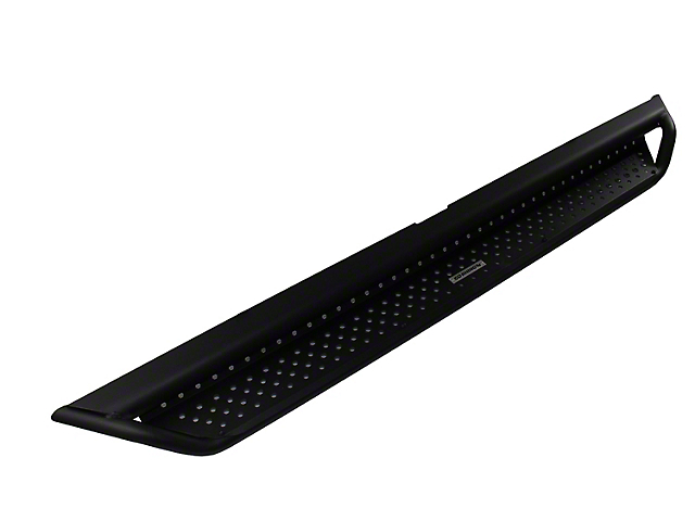 Dominator D1 Cab Length Drop Side Step Bars; Textured Black (17-22 F-350 Super Duty SuperCab)