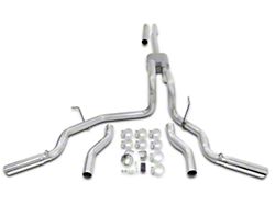 Flowmaster American Thunder Dual Exhaust System; Side/Rear Exit (04-08 4.6L F-150)