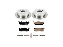 PowerStop OE Replacement 7-Lug Brake Rotor and Pad Kit; Rear (Late 00-03 F-150 w/ Rear Disc Brakes)