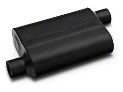 Flowmaster Super Flow 44 Series Offset Oval Muffler; 2.50-Inch Inlet/2.50-Inch Outlet (Universal; Some Adaptation May Be Required)